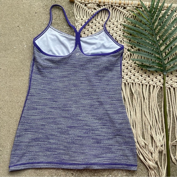Lululemon Racerback Tank Top Size 8 - Power Y Space Dye - Picture 3 of 10